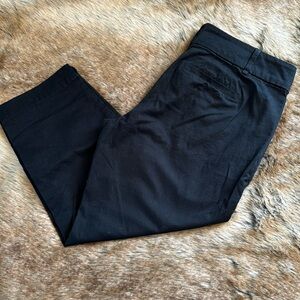 Loft 4P Original Crop Black Pants